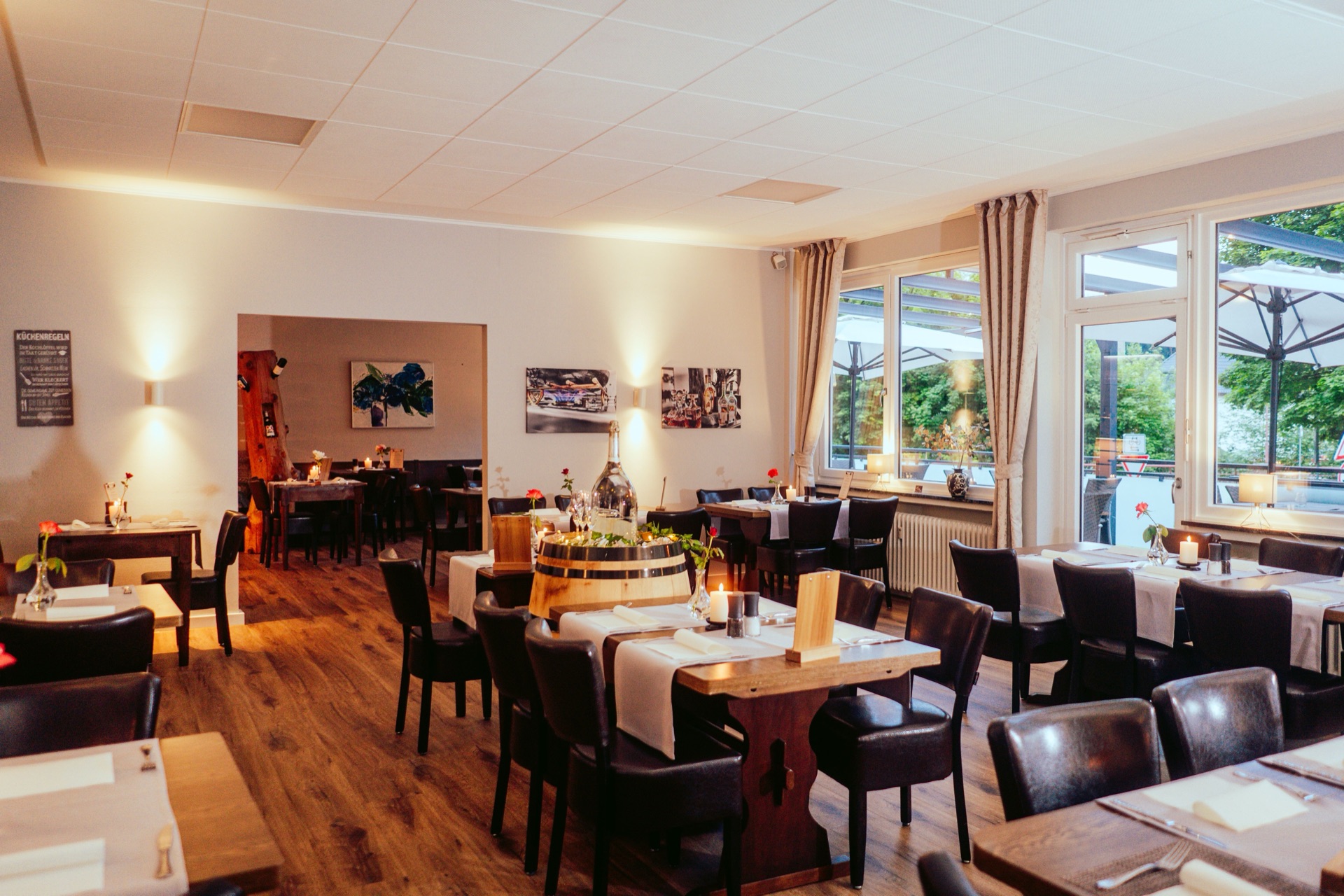 Restaurant Am Fels Innenraum